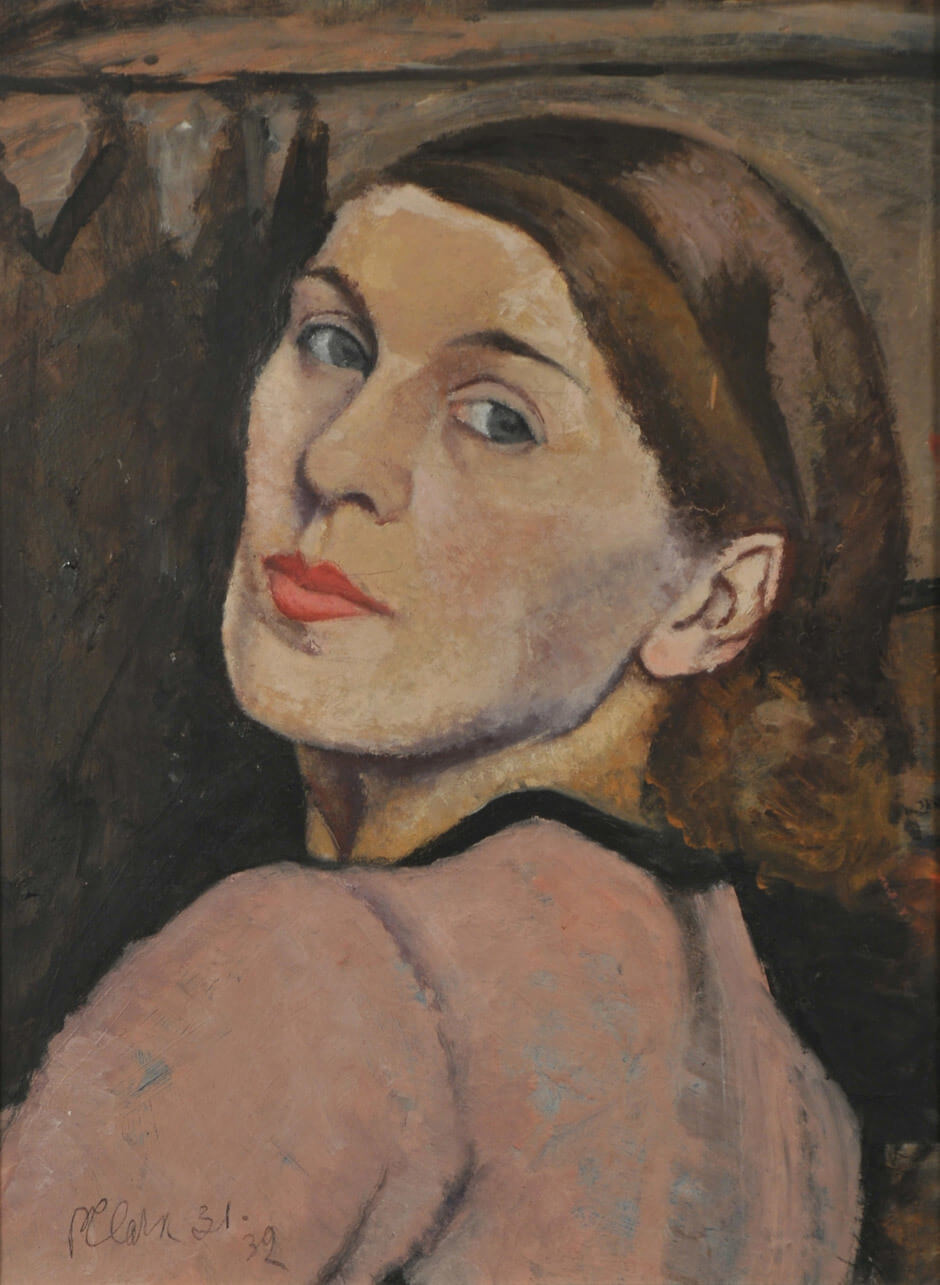 Art Canada Institute, Paraskeva Clark, Self Portrait, 1931–32
