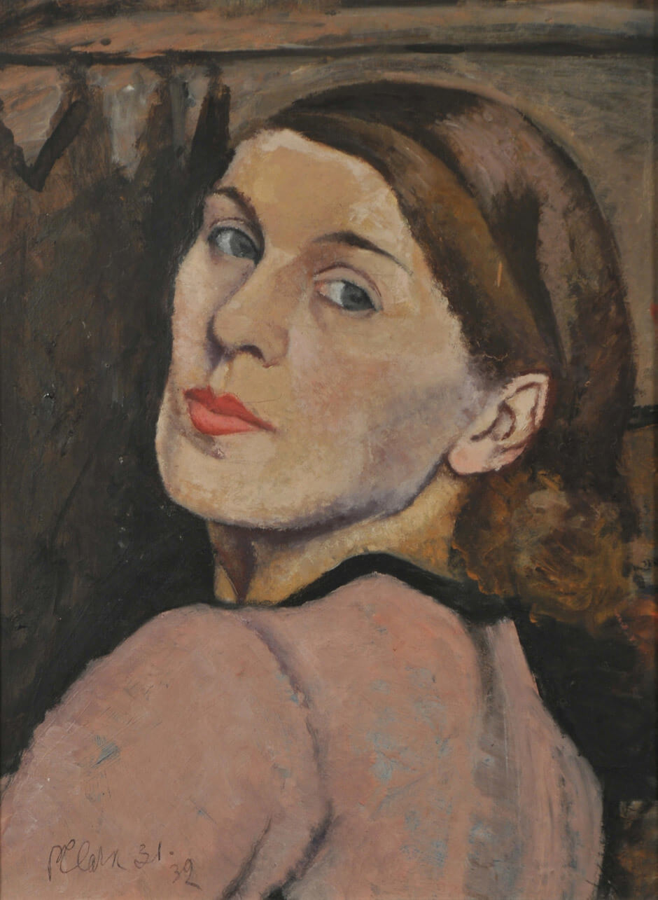 Art Canada Institute, Paraskeva Clark, Self Portrait, 1931–32