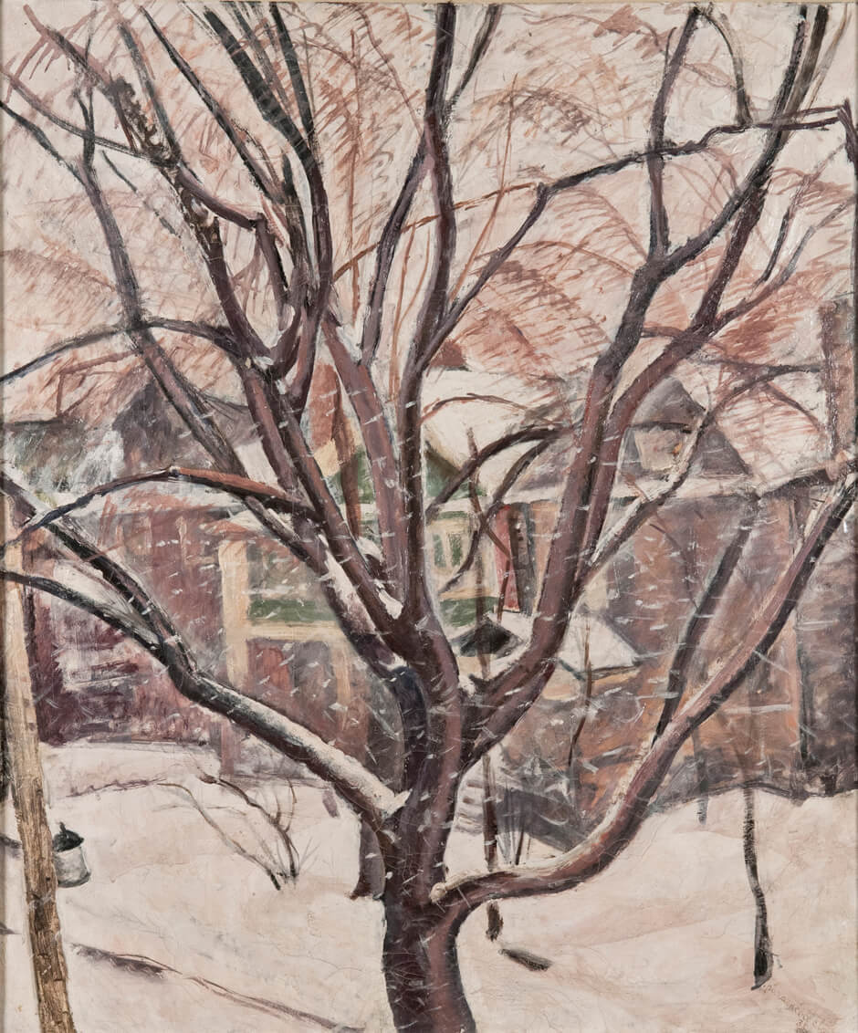 Art Canada Institute, Paraskeva Clark, Snowfall, 1935