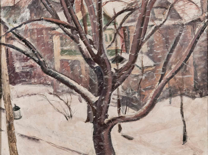 Paraskeva Clark, Bordée de neige, 1935