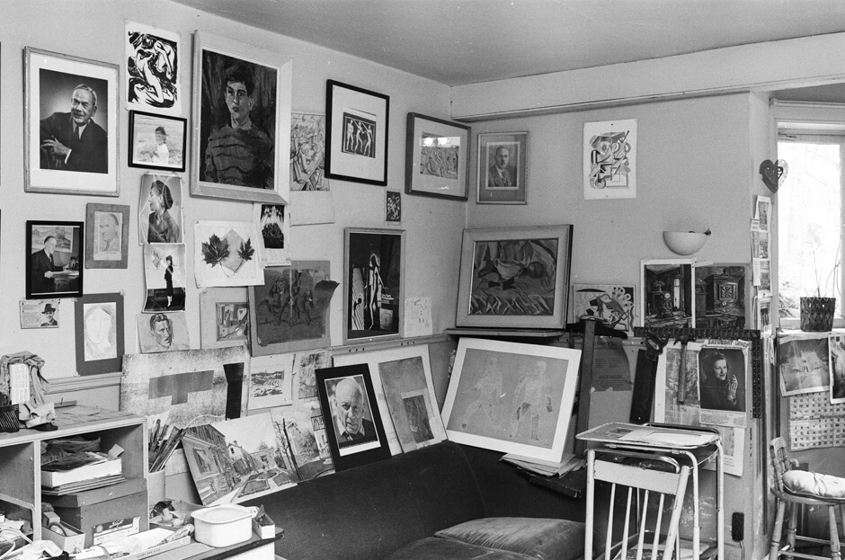 Art Canada Institute, Paraskeva Clark’s studio, c. 1980