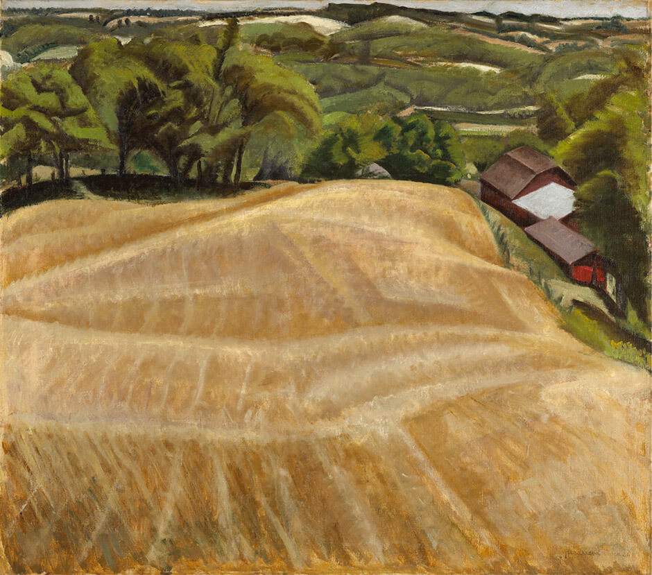 Paraskeva Clark, Champ de blé, 1936