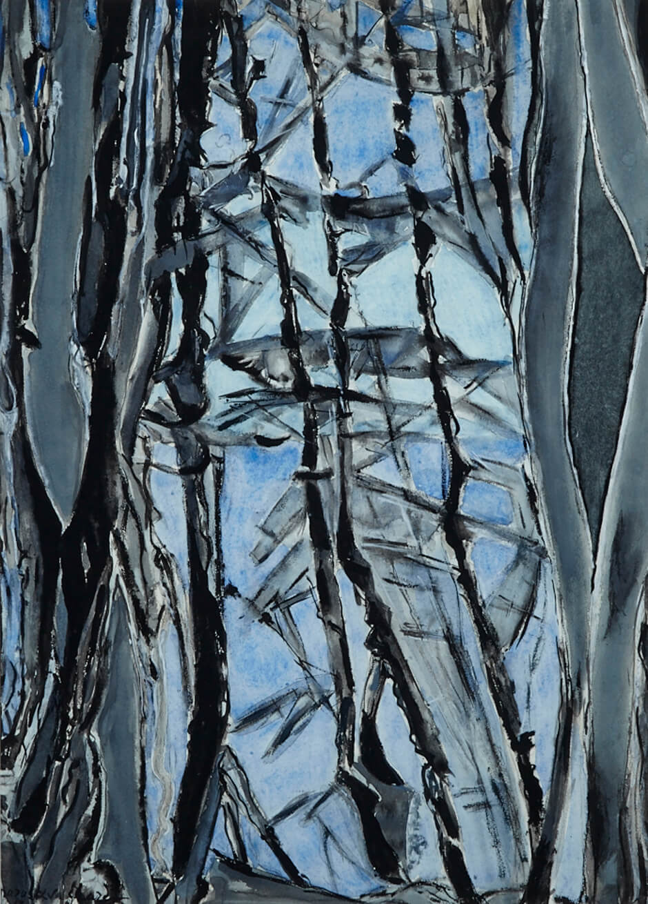 Art Canada Institute, Paraskeva Clark, Woods by the Lake, 1968