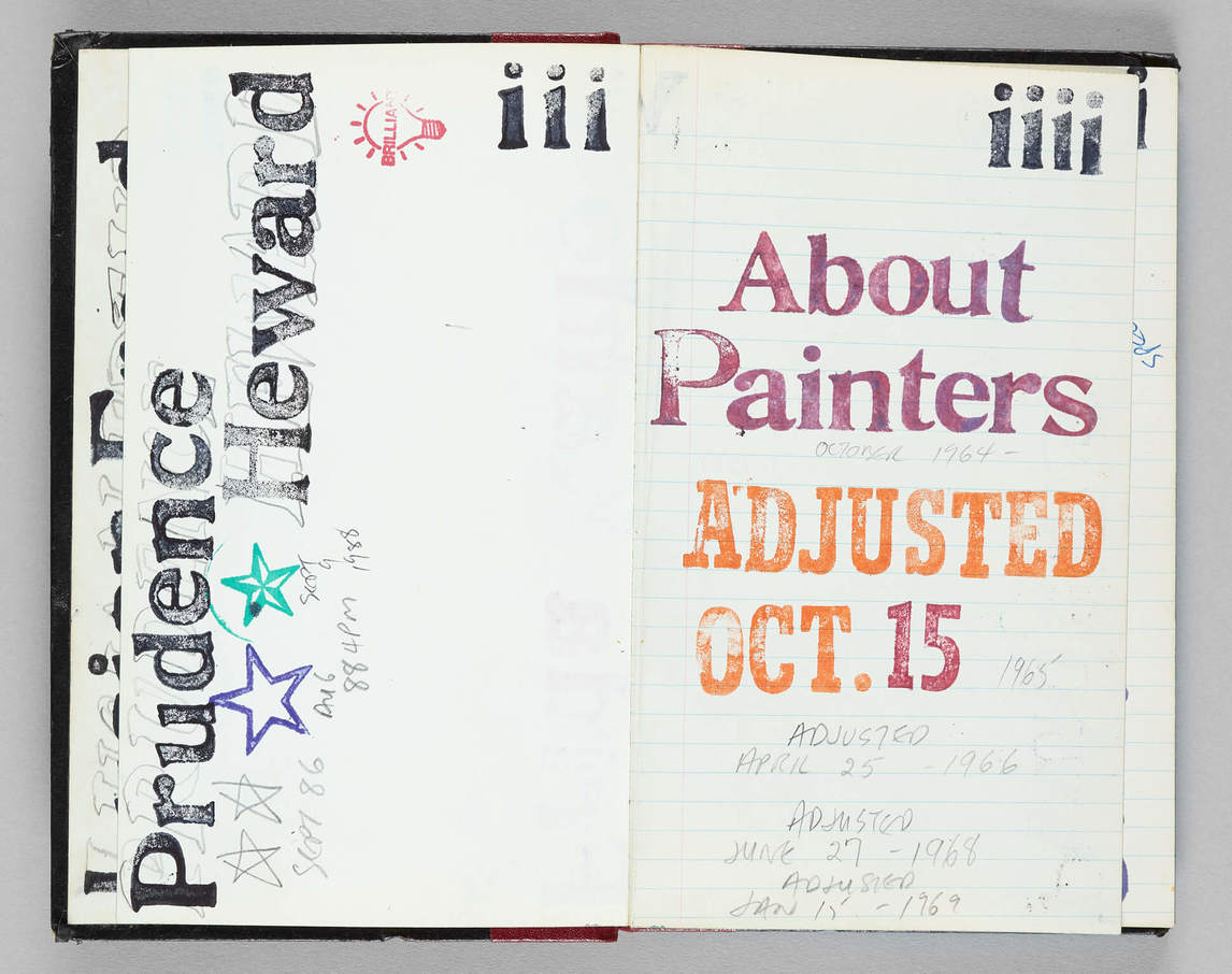 Art Canada Institute, Greg Curnoe, About Painters #1, 1964–88