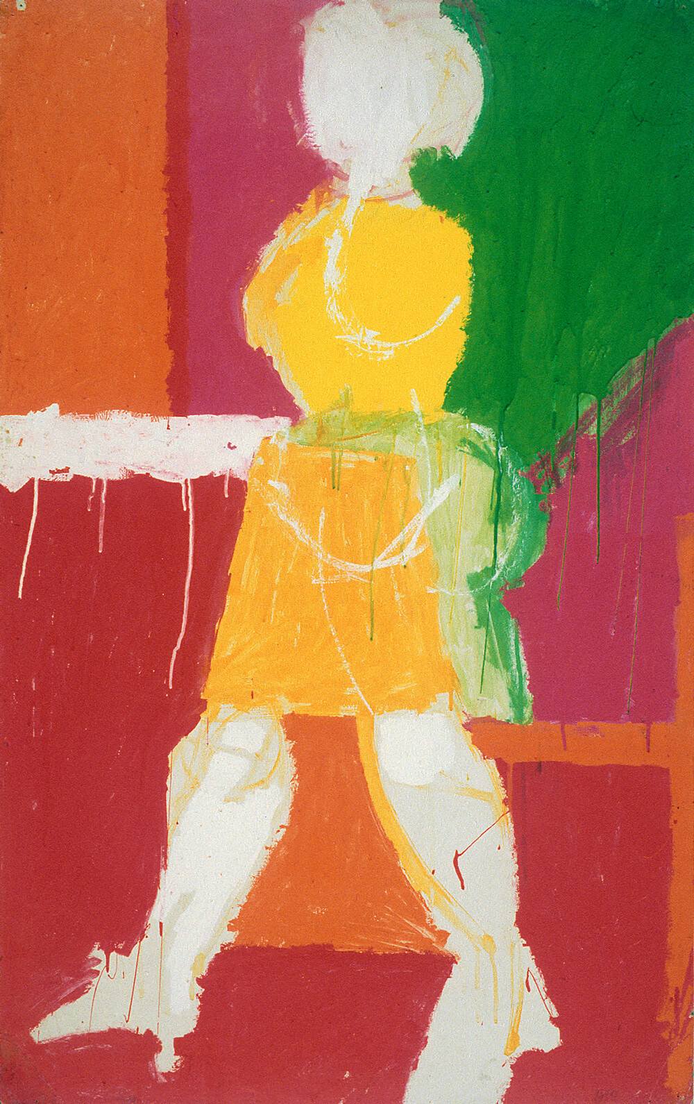 Art Canada Institute,Greg Curnoe, Girl, c. 1960