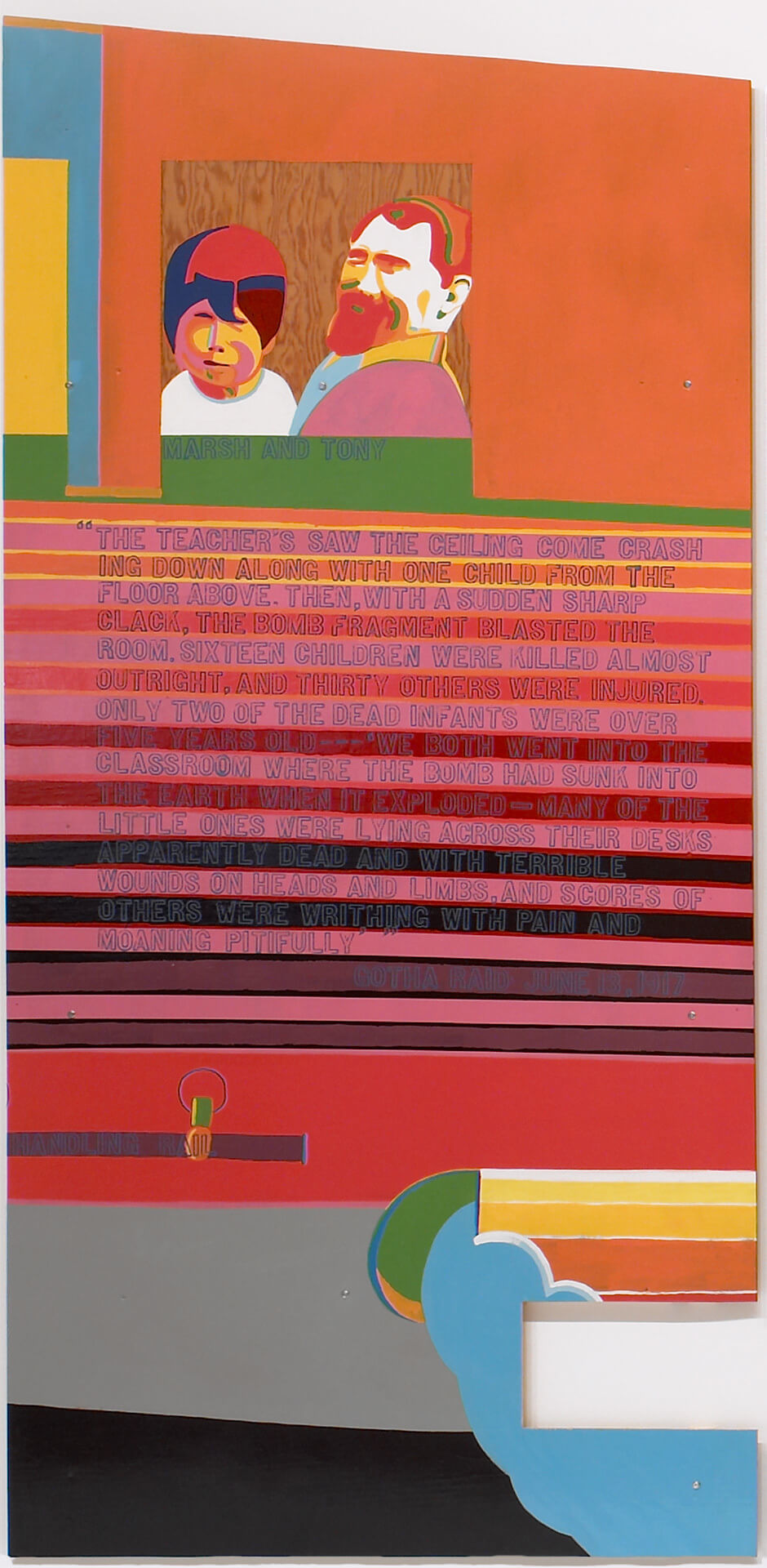 Art Canada Institute, Greg Curnoe, Homage to the R 34, 1967-1968