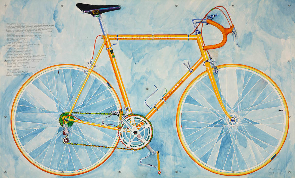 Art Canada Institute, Greg Curnoe, Mariposa 10 Speed No. 2, 1973