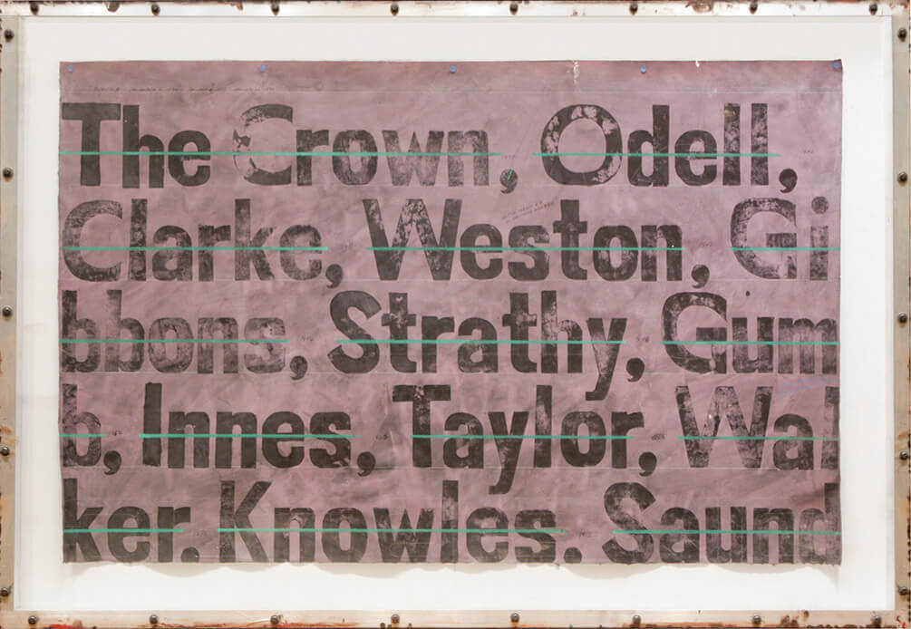 Art Canada Institute, Greg Curnoe, (Mis)deeds #1, December 5, 1990–January 9, 1991