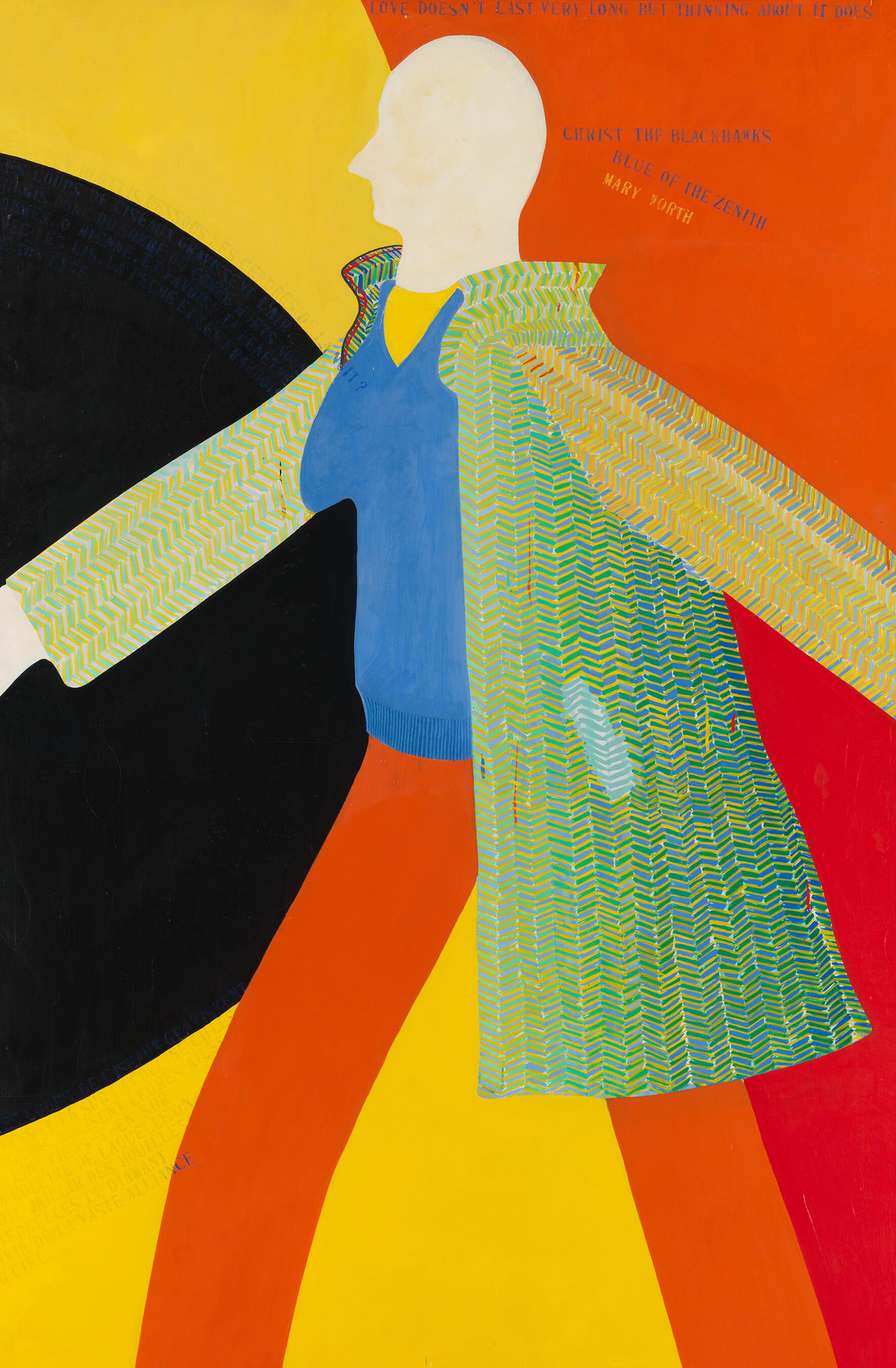 Art Canada Institute, Greg Curnoe, Myself Walking North in the Tweed Coat, 1963