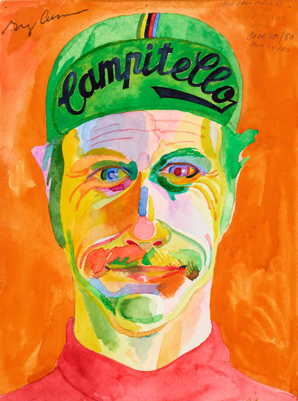 Art Canada Institute, Greg Curnoe, Self-Portrait (Autoportrait), 1980