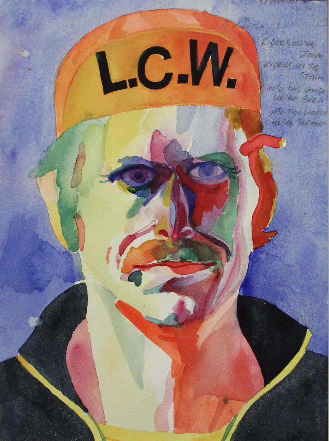 Art Canada Institute, Greg Curnoe, Self-Portrait (L.C.W.), May 25–27, 1980