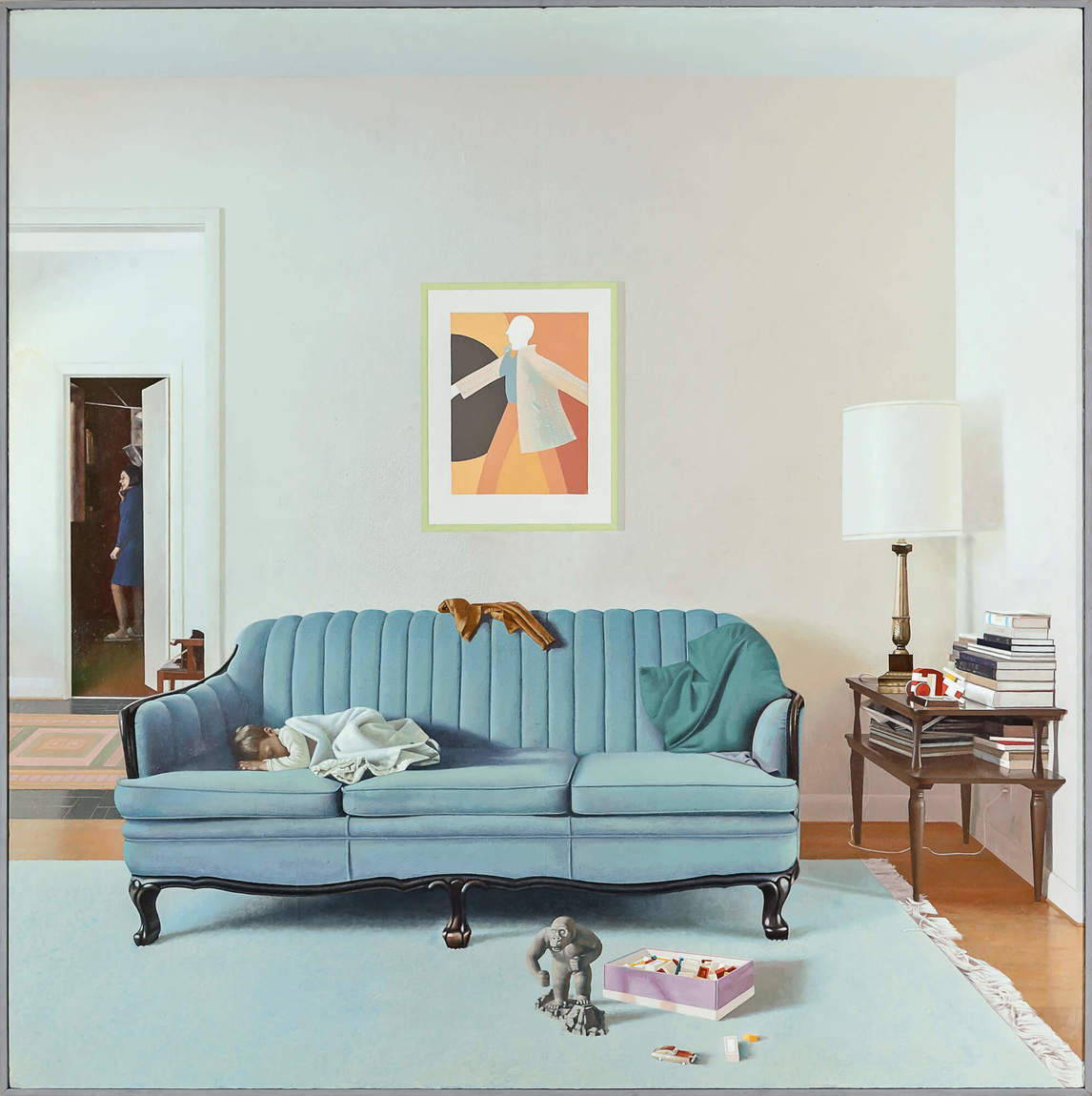 Art Canada Institute, Greg Curnoe, Diego Sleeping No. 2, 1971, by Jack Chambers