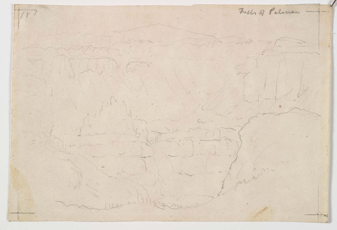 Art Canada Institute, Paul Kane, Falls of Pelouse, 1847