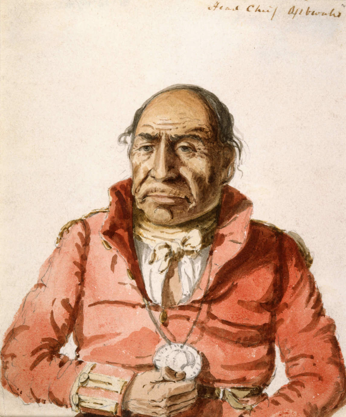 Art Canada Institute, Paul Kane,  Maydoc-game-kinungee, “I Hear the Noise of a Deer,” Ojibway Chief, Michipicoten Island, September 1848