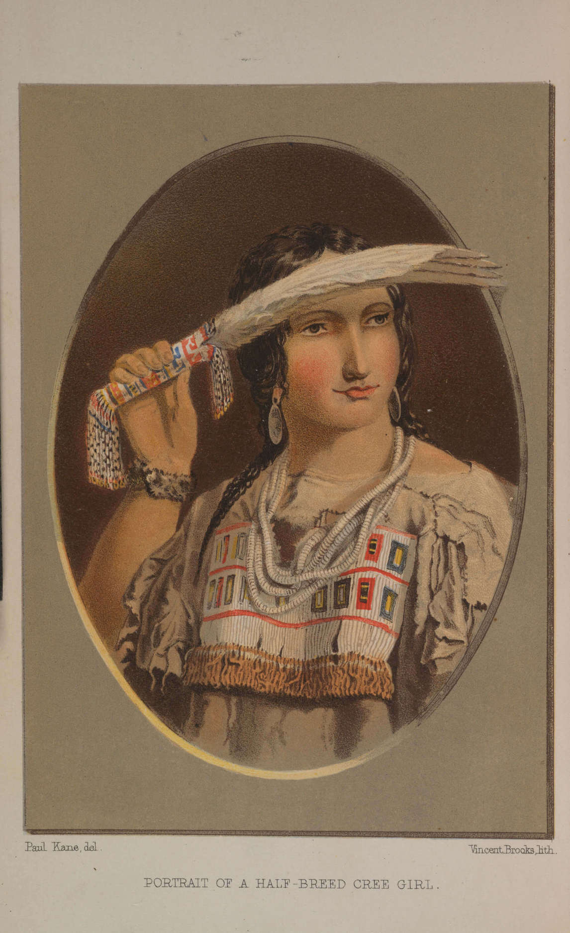 Art Canada Institute, Paul Kane, Frontispiece of Paul Kane, Wanderings of an Artist among the Indians of North America, from Canada to Vancouver’s Island and Oregon through the Hudson’s Bay Company’s Territory and Back Again