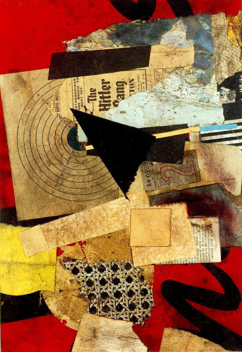 Art Canada Institute, Hitler Gang, 1944, by Kurt Schwitters