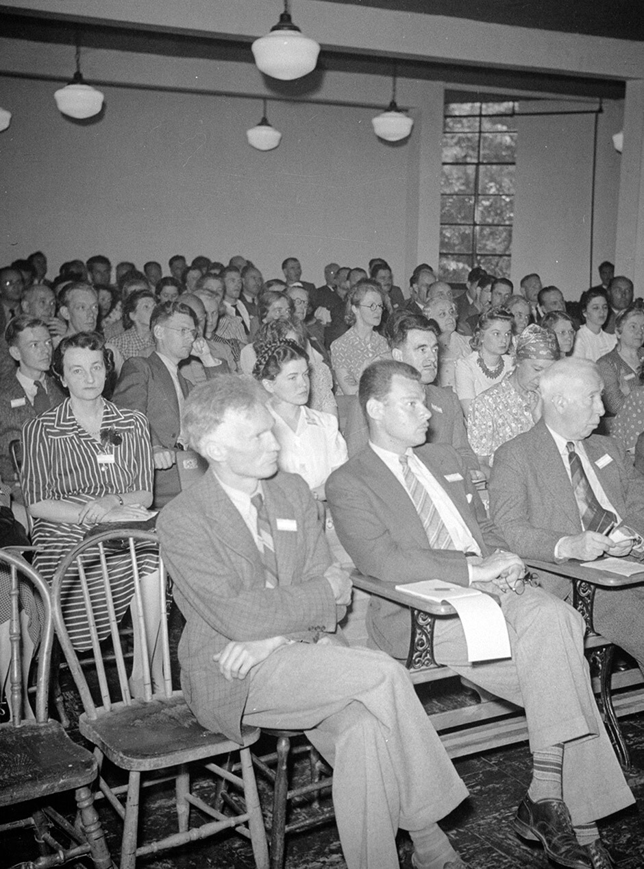 Art Canada Institute, Jock Macdonald, First Conference of Canadian Artists at Queen's University, Kingston, 1941