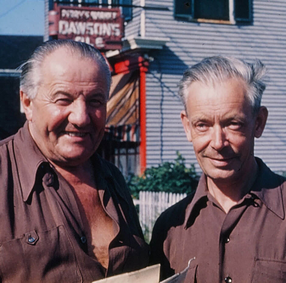 Art Canada Institute, Jock Macdonald, Hans Hofmann and Jock Macdonald, Provincetown, c. 1949