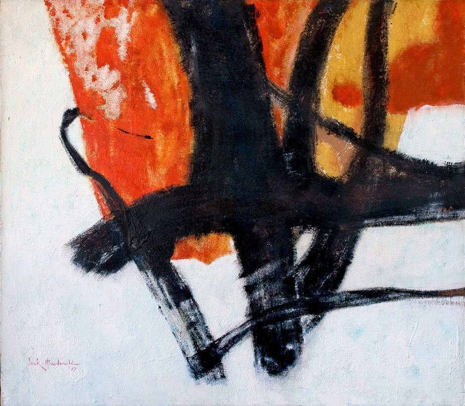 Art Canada Institute, Jock Macdonald, Airy Journey, 1957