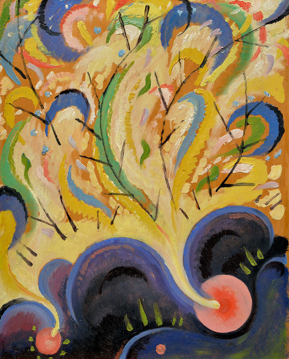 Art Canada Institute, Jock Macdonald, Birth of Spring, 1939