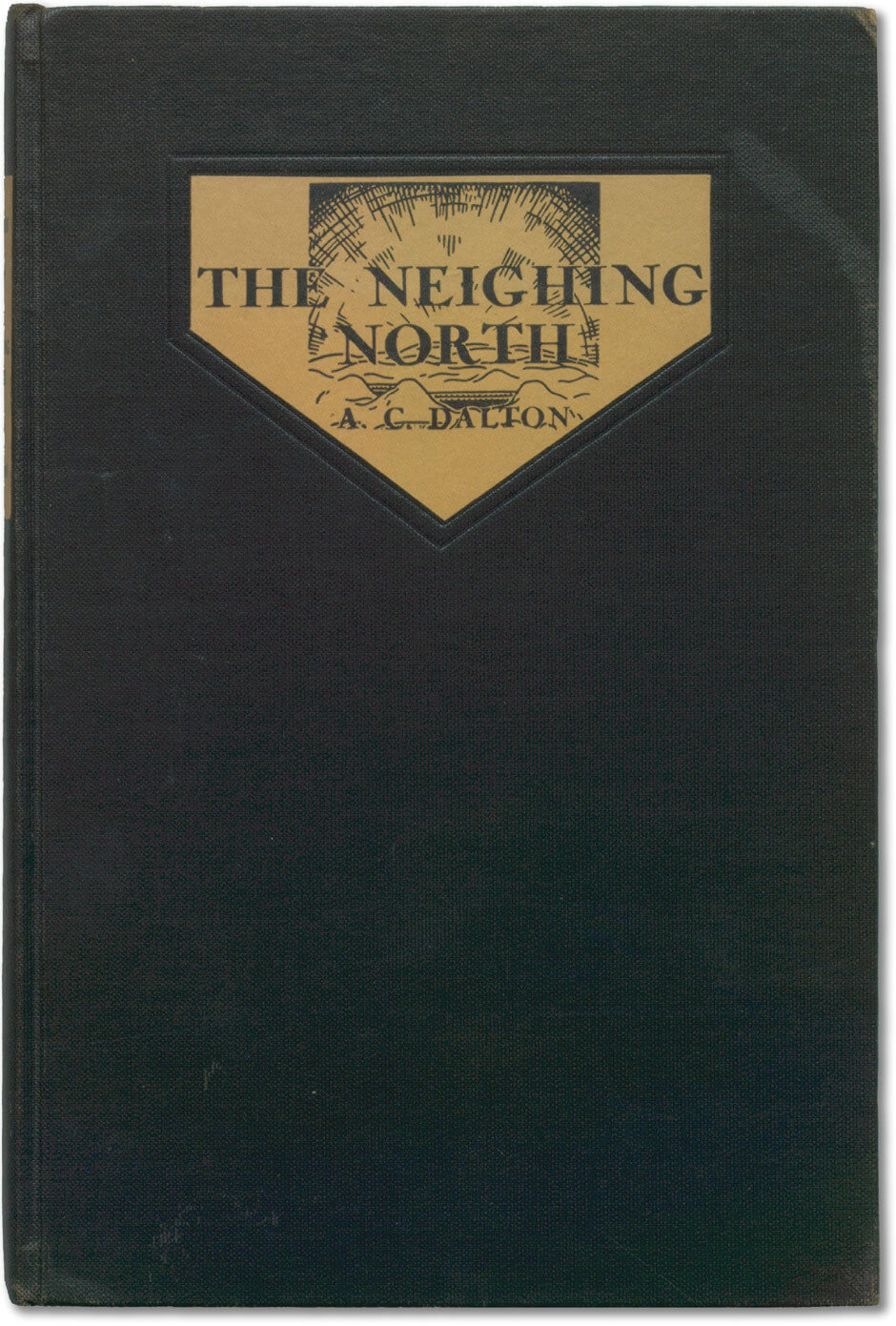 Art Canada Institute, Jock Macdonald, Macdonald's cover illustration for The Neighing North, by Annie Charlotte Dalton, 1931