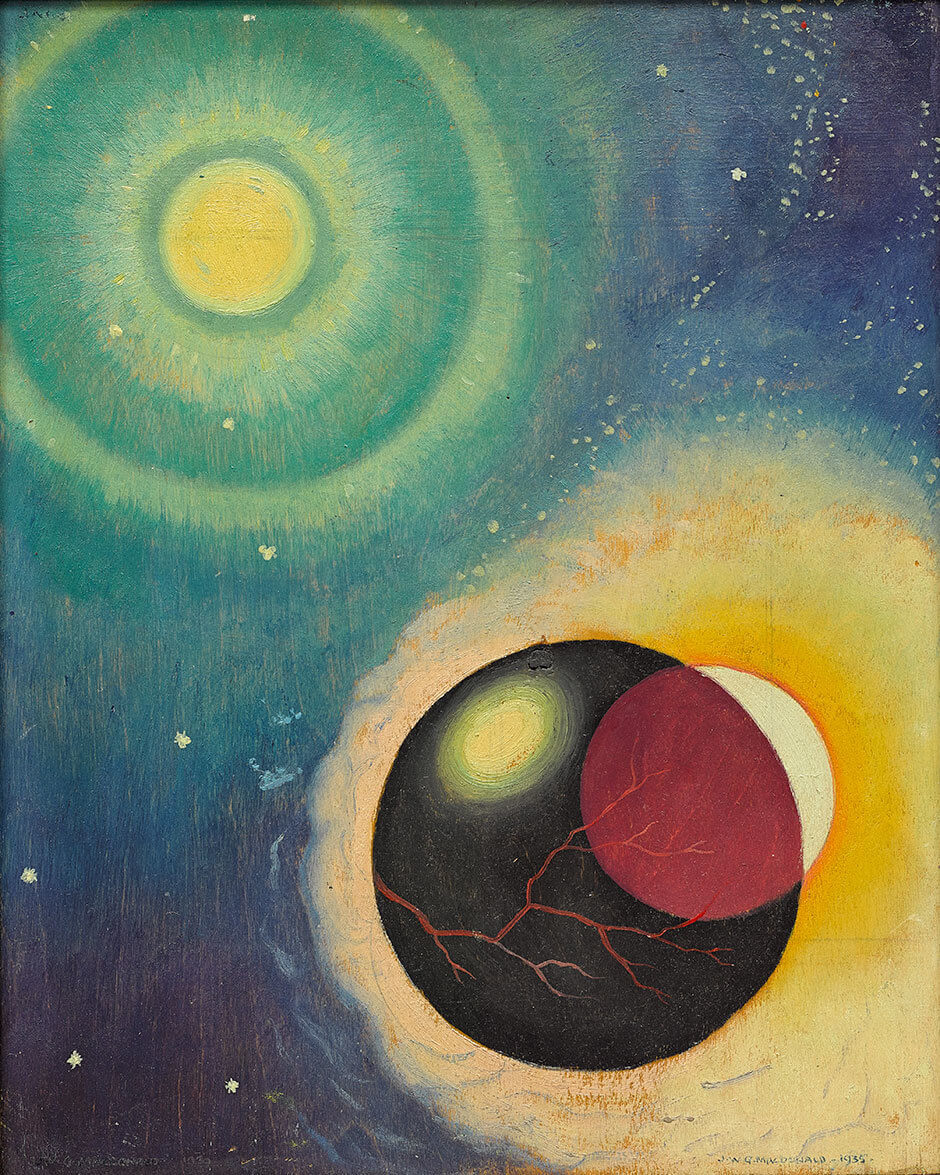 Jock Macdonald, Le jour du départ, 1936