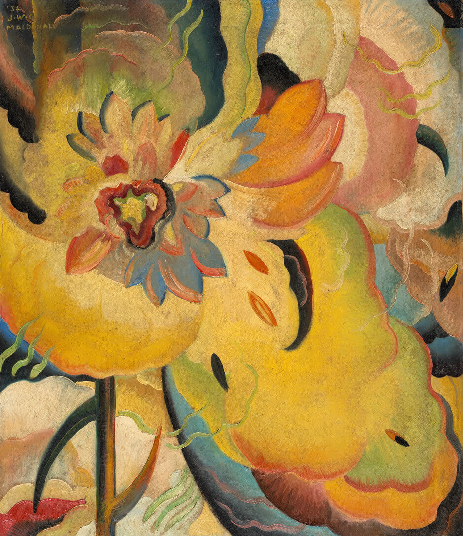 Art Canada Institute, Jock Macdonald, Formative Colour Activity, 1934