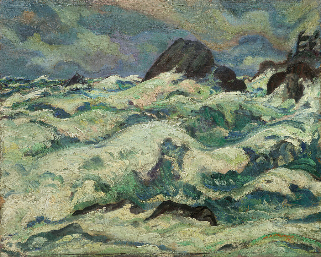 Art Canada Institute, Jock Macdonald, Graveyard of the Pacific, 1935