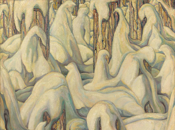 Jock Macdonald, Dans la forêt blanche, 1932 