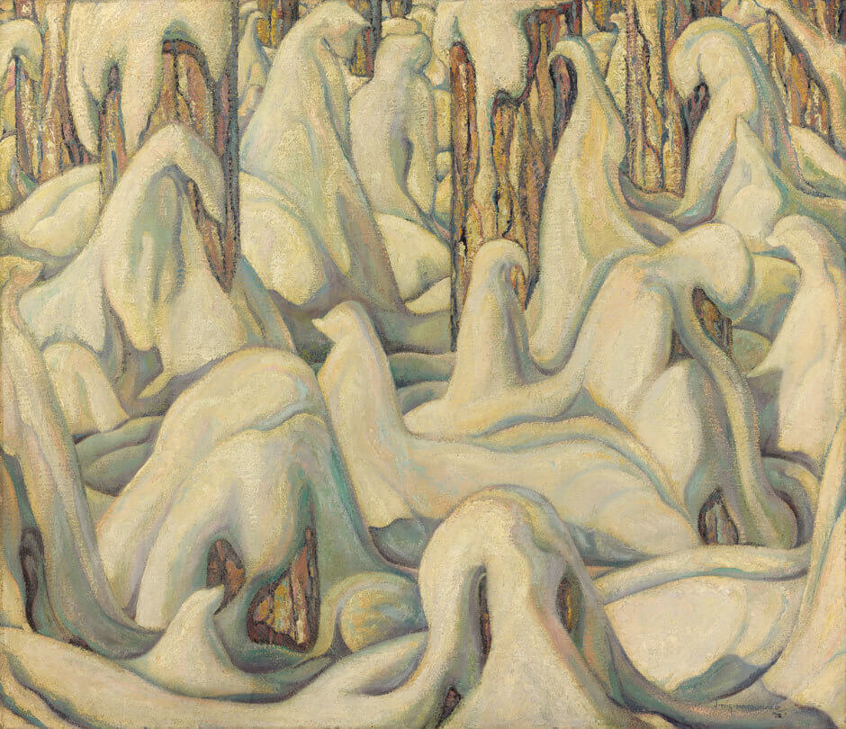 Jock Macdonald, Dans la forêt blanche, 1932