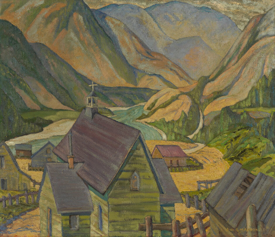 Art Canada Institute, Jock Macdonald, Lytton Church, B.C., 1930