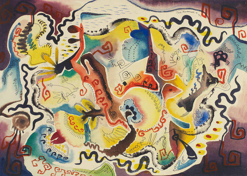 Art Canada Institute, Jock Macdonald, Russian Fantasy, 1946