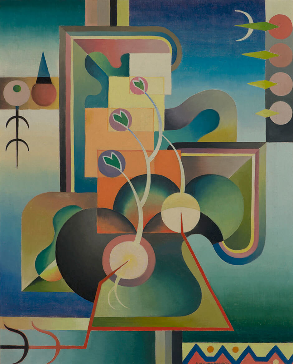 Art Canada Institute, Jock Macdonald, Spring Awakening, c. 1938