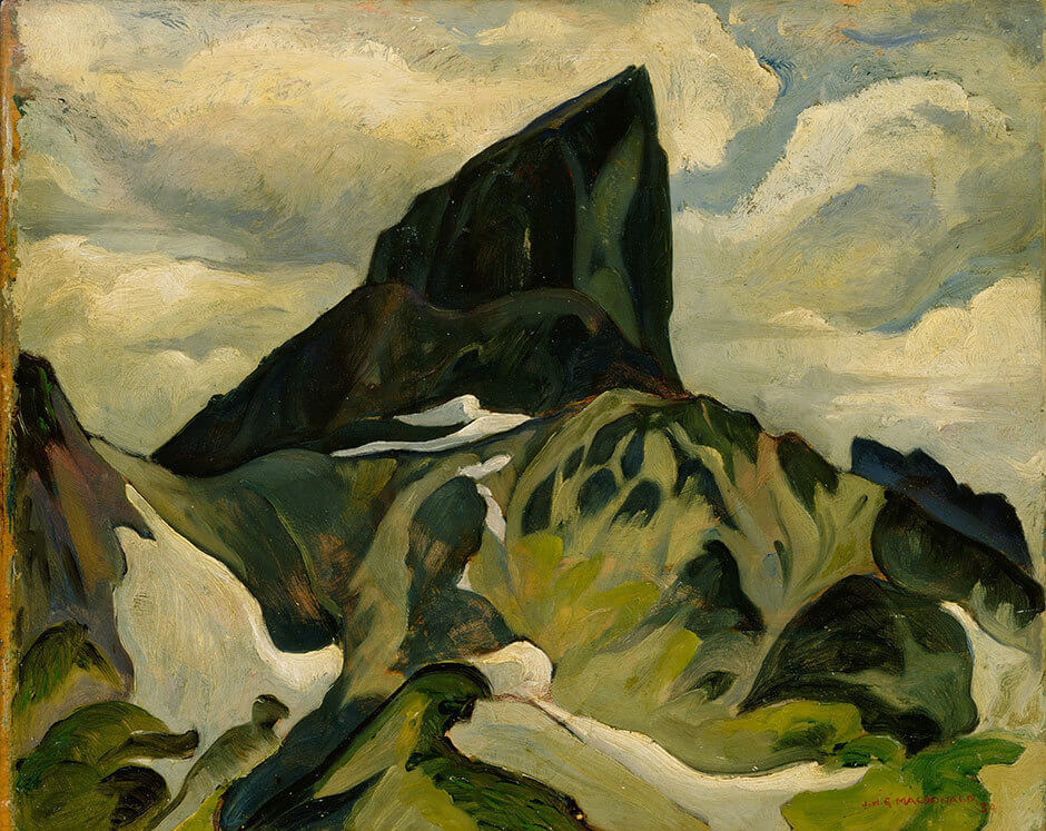 Art Canada Institute, Jock Macdonald, The Black Tusk, Garibaldi Park, 1934