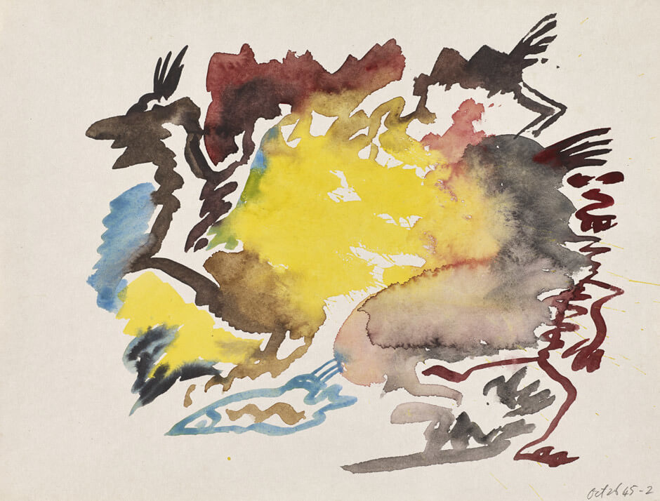 Art Canada Institute, Jock Macdonald, Untitled [October 26, 1945 - 2], 1945