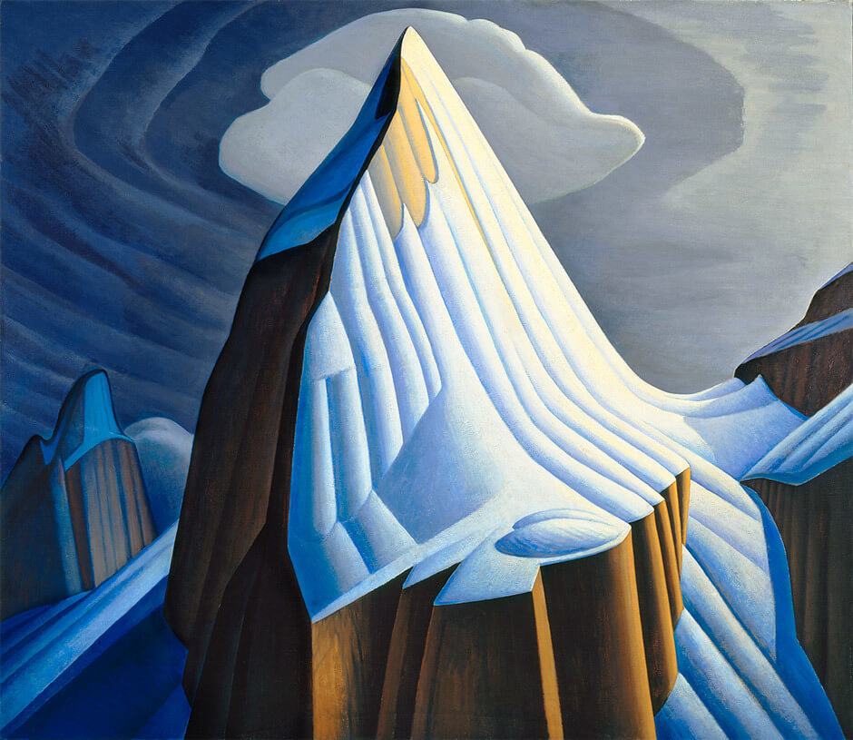 Art Canada Institute, Jock Macdonald, Mt. Lefroy, by Lawren Harris, 1930