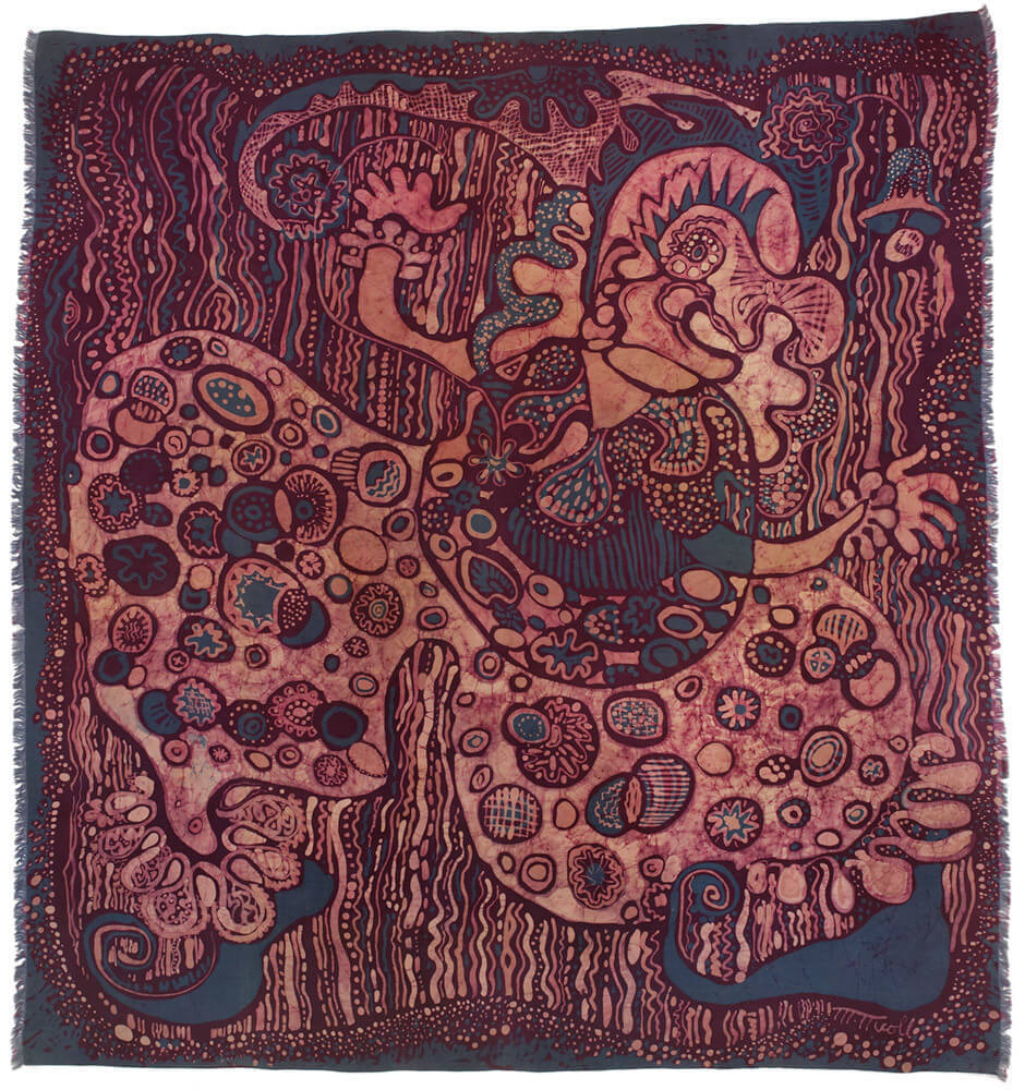 Art Canada Institute, Jock Macdonald, Batik by Marion Nicoll, c. 1950