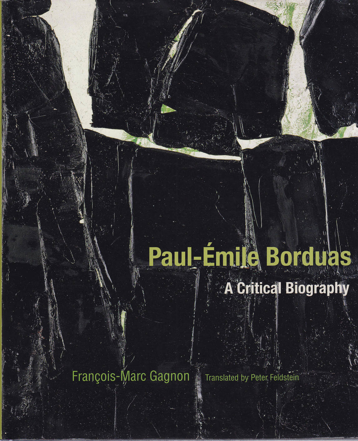 Art Canada Institute, cover of Paul-Émile Borduas: A Critical Biography, by François-Marc Gagnon.