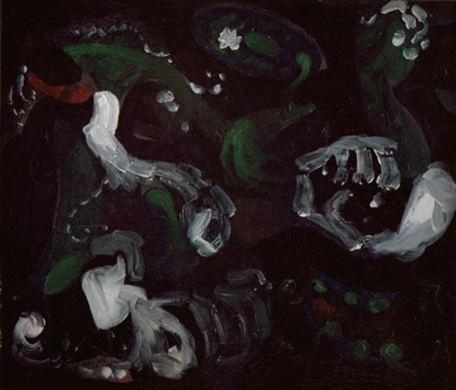 Art Canada Institute, Paul-Émile Borduas, Rape at the Limits of Matter (Viol aux confins de la matière), 1943