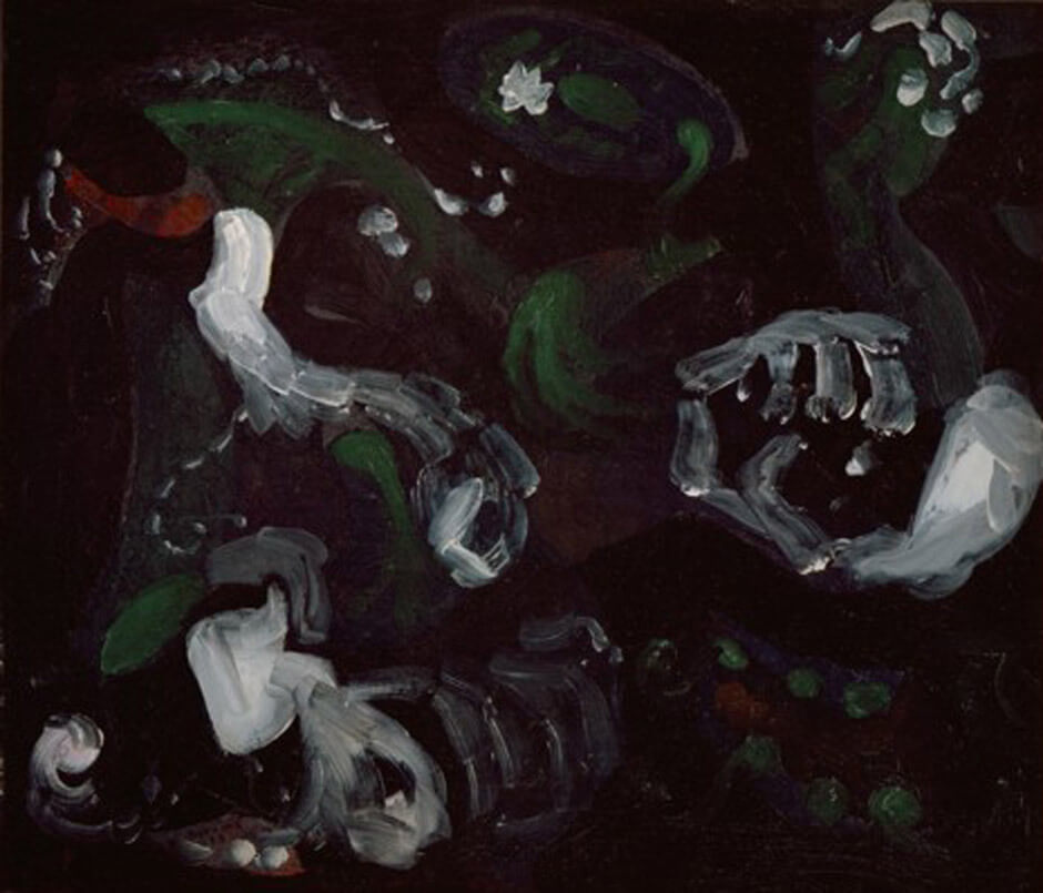 Art Canada Institute, Paul-Émile Borduas, Rape at the Limits of Matter (Viol aux confins de la matière), 1943