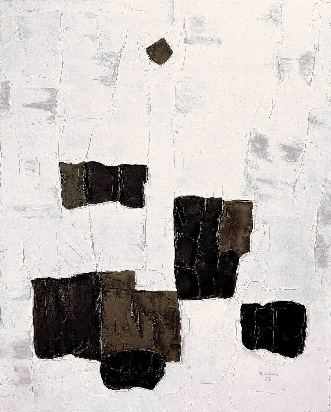 Art Canada Institute, Paul-Émile Borduas, The Black Star (L’étoile noire), 1957