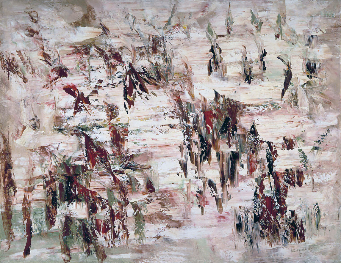 Art Canada Institute, Paul-Émile Borduas, The Signs Take Flight (Les signes s’envolent), 1953