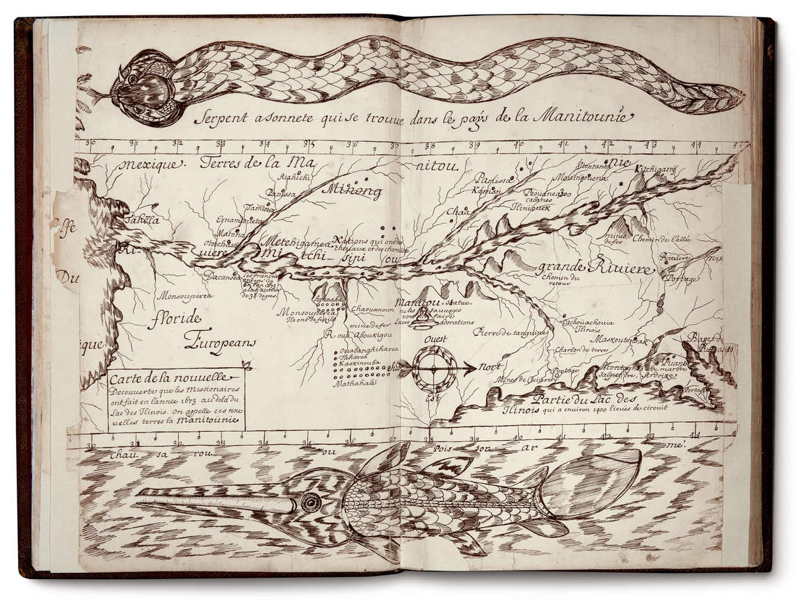 Art Canada Institute, Louis Nicolas, Map, Codex Canadensis