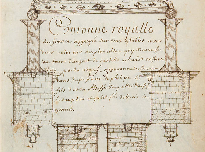 Louis Nicolas, Couronne royalle, n.d.