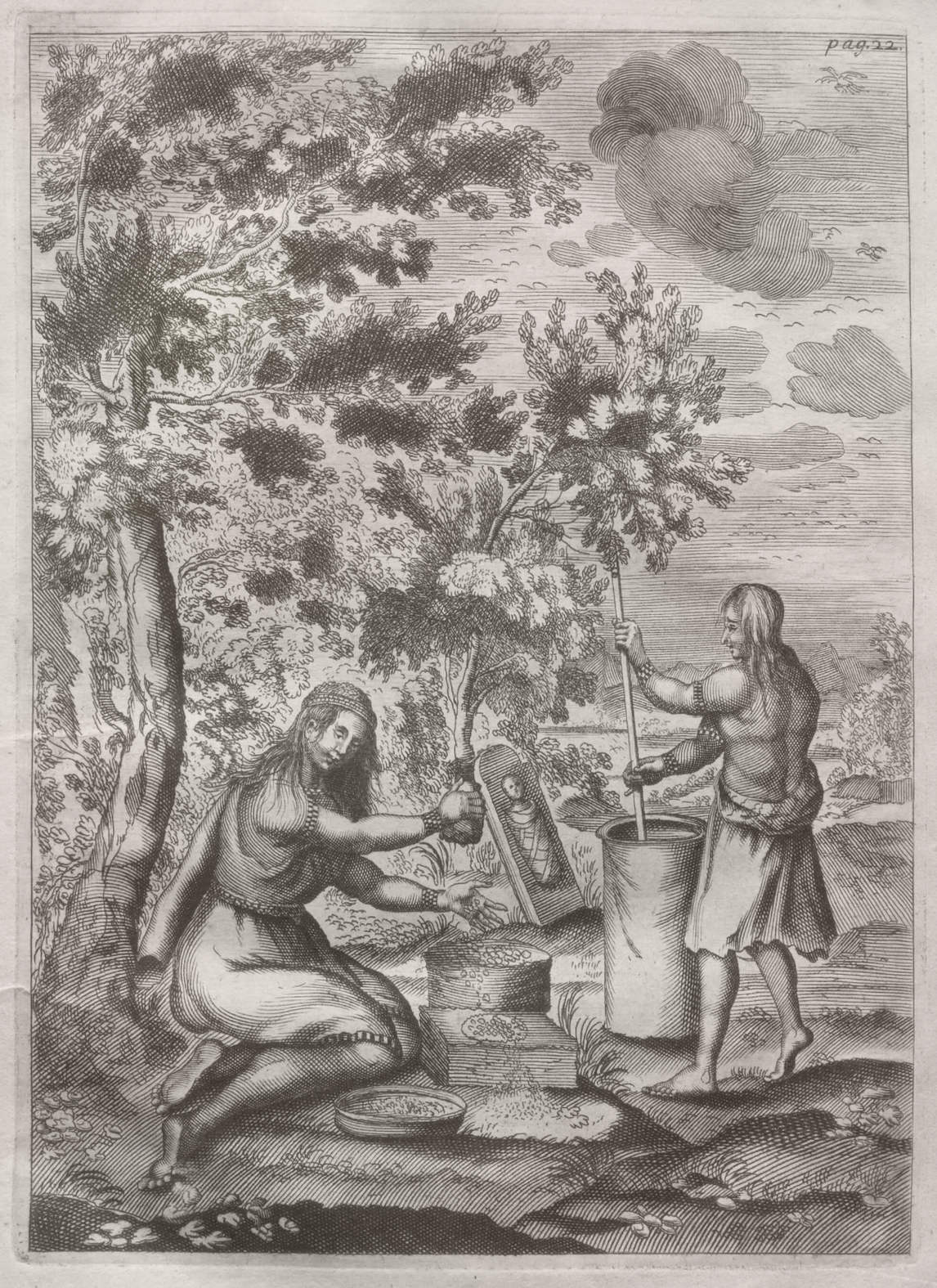 Art Canada Institute, Louis Nicolas, Engravings found in François Du Creux’s The History of Canada, or of New France (Historiae Canadensis seu Novae Franciae Libri Decem)