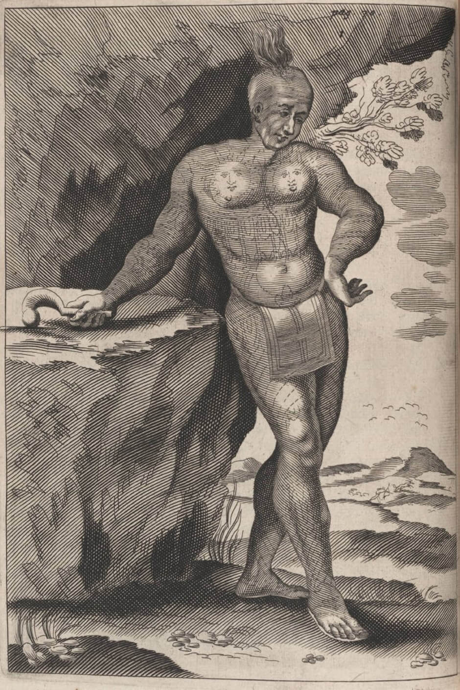 Art Canada Institute, Louis Nicolas, An engraving found in François Du Creux’s The History of Canada, or of New France (Historiae Canadensis seu Novae Franciae Libri Decem)