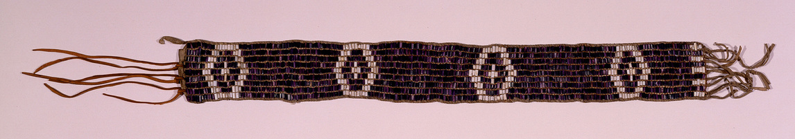 Art Canada Institute, Zacharie Vincent, An Eastern Woodlands wampum belt, eighteenth or nineteenth century.