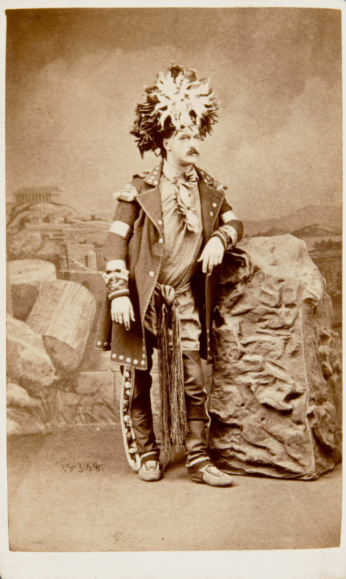 Art Canada Institute, Zacharie Vincent, The journalist and historian André-Napoléon Montpetit, dressed as Honorary Huron Chief, 1878