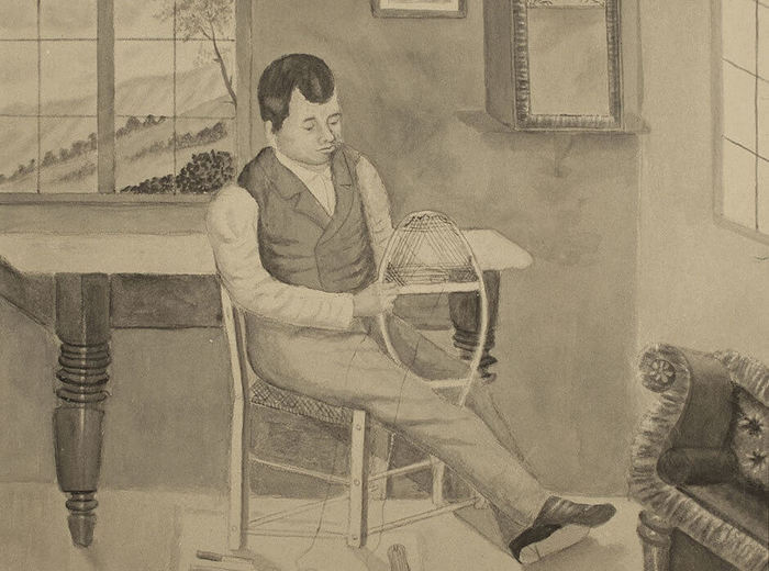 Zacharie Vincent, Snowshoe Maker, n.d.