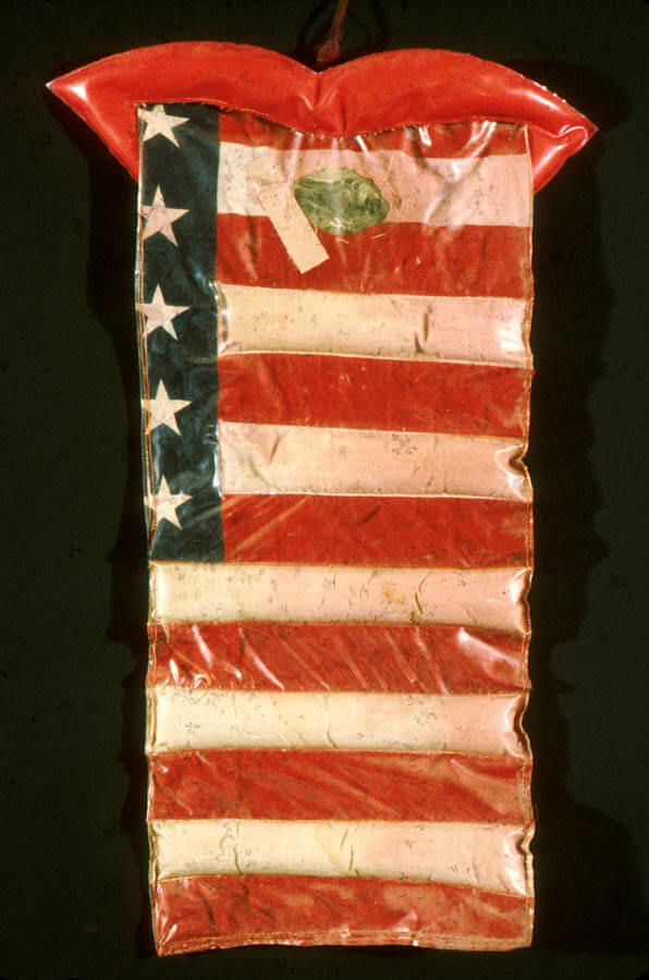 Art Canada Institute, Joyce Wieland, Betsy Ross, Look What They’ve Done to the Flag You Made with Such Care, 1966